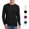 Next Level Cotton Long Sleeve T-Shirt, Men’s Classic Crewneck Style for a Comfortable Tee